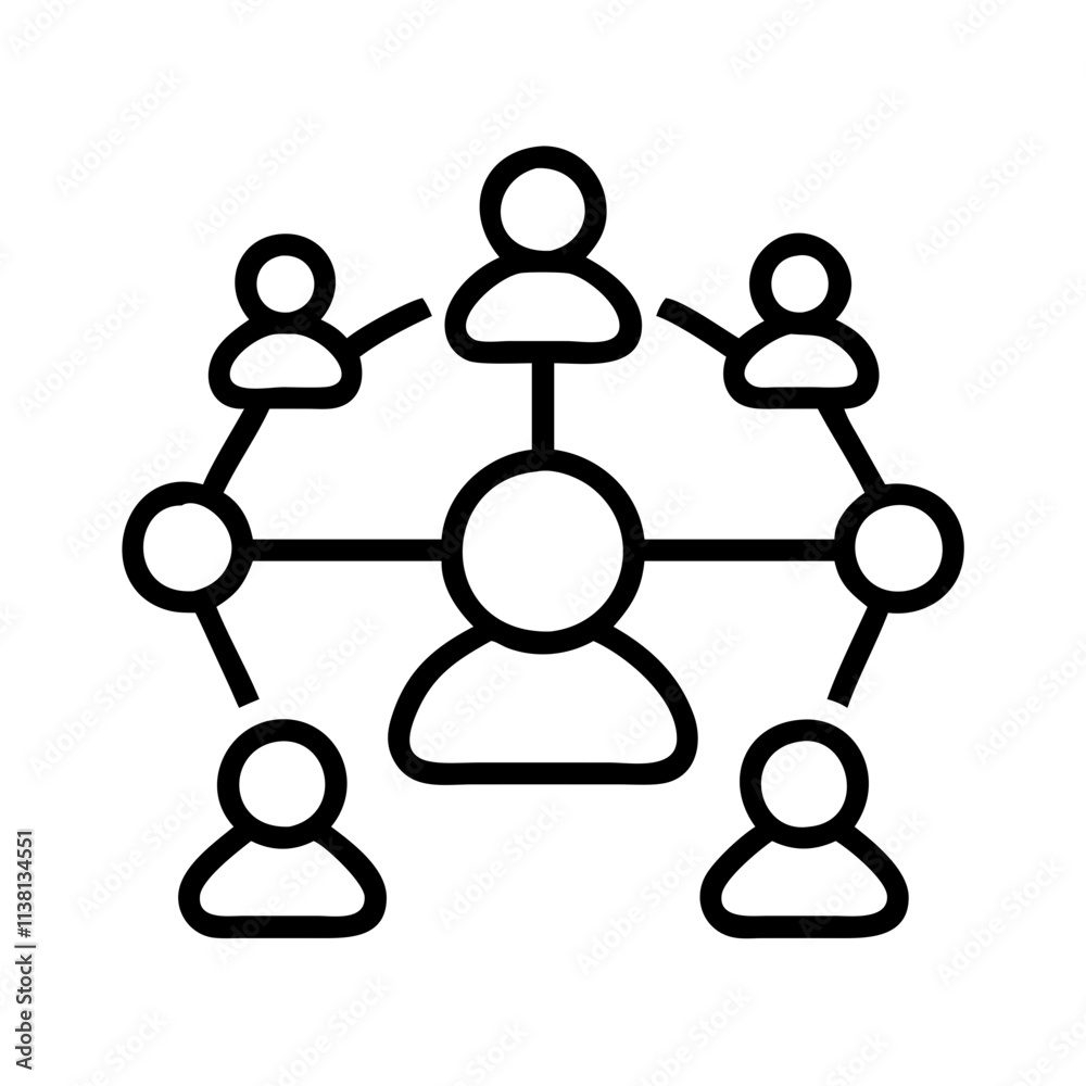 networking icon icon, small business line art, business icon - simple black line art icon of networking icon, for small business celebrations. business vector art. networking icon icon, small business line art, business icon - simple black line art icon of networking icon, for small business celebrations. business vector art.