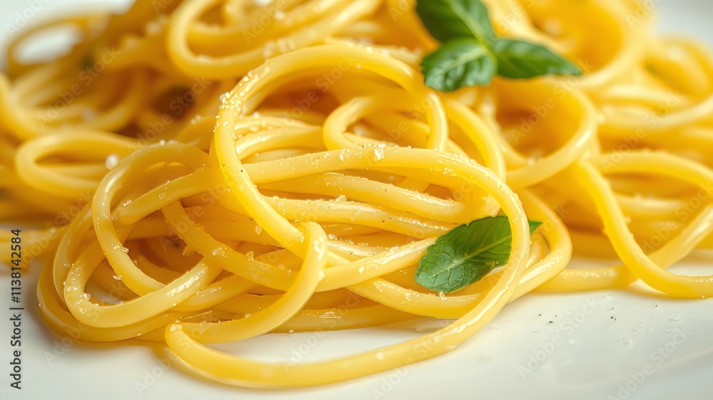 Delicious Fettuccine Pasta - Gourmet Photography, High-Resolution, White Background, Food Photography Delicious Fettuccine Pasta - Gourmet Photography, High-Resolution, White Background, Food Photography