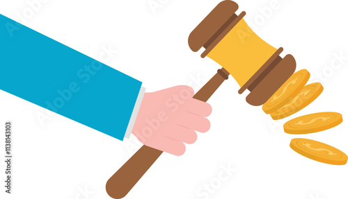 Man take coin from hovel court

