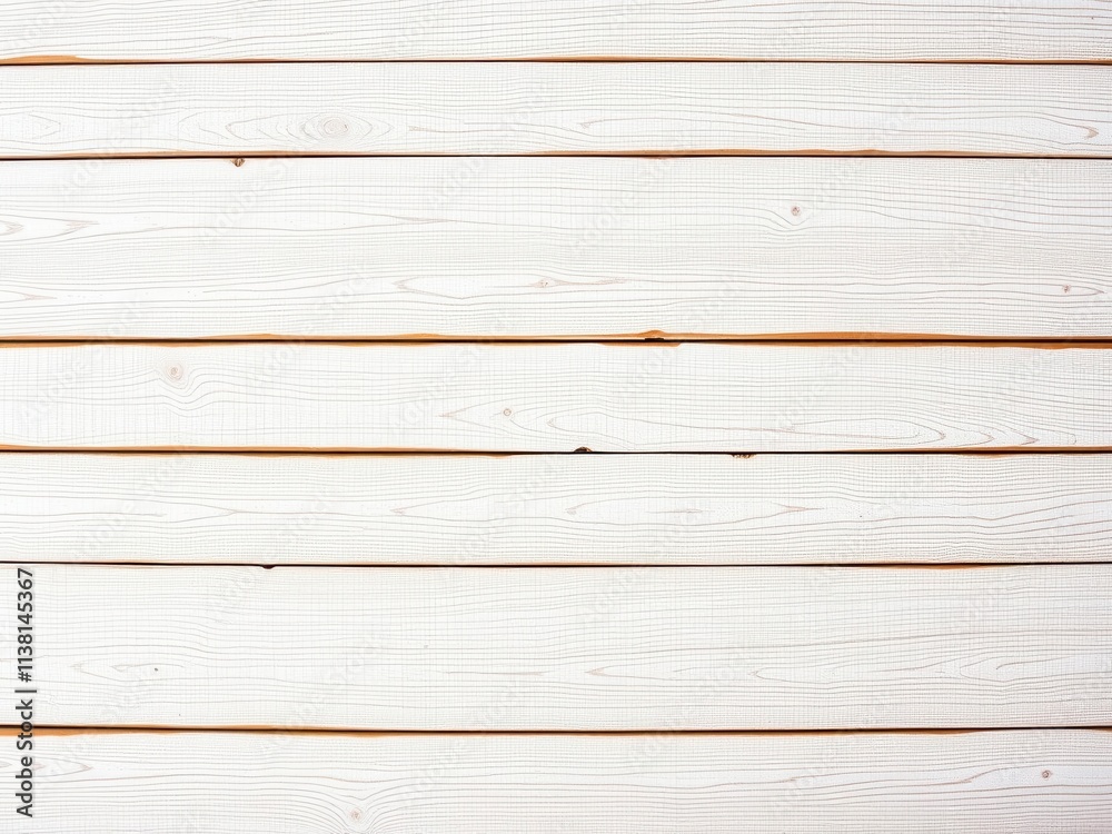 Obraz premium White wooden boards with a rustic texture as background, wallpaper, blank, space