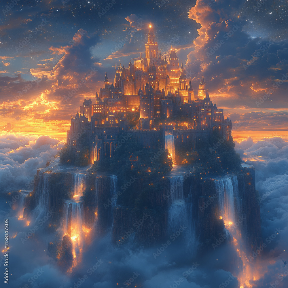 Fototapeta premium The Enchanted Castle