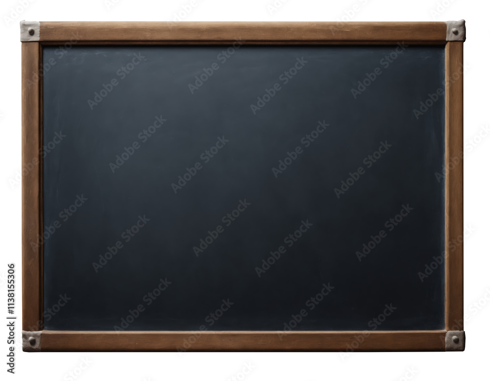 Empty chalkboard with wooden frame, isolated on white background. Empty chalkboard with wooden frame, isolated on white background.