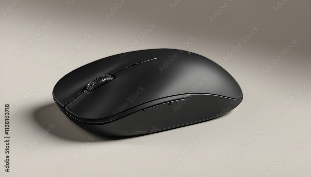 black computer mouse black computer mouse