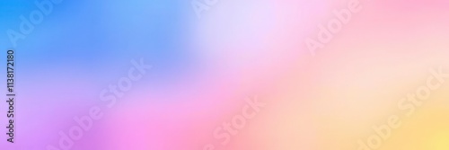 Soft and dreamy fuzzy background in shades of pink, blue, and yellow, blended, wallpaper, blue