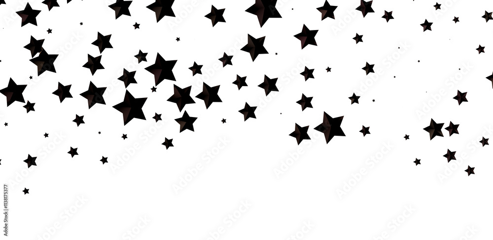 stars background, sparkle lights confetti falling. magic shining Flying christmas stars on night stars background, sparkle lights confetti falling. magic shining Flying christmas stars on night