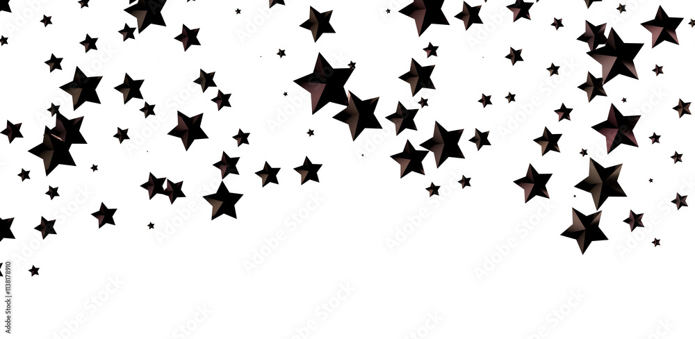 Galactic Christmas Descent: Enthralling 3D Illustration of Falling Holiday Stars from the Cosmos Galactic Christmas Descent: Enthralling 3D Illustration of Falling Holiday Stars from the Cosmos