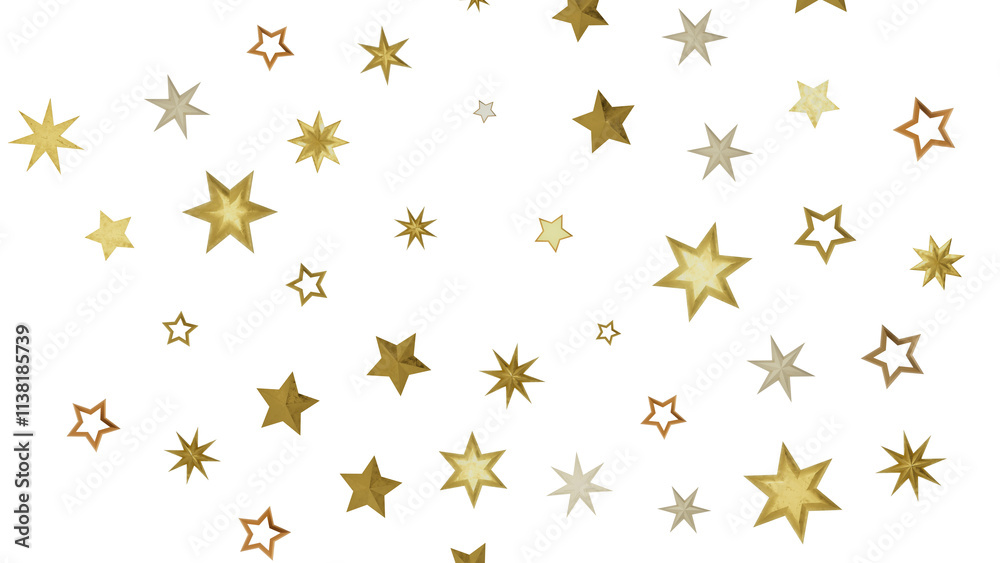 A digital illustration of gold stars on a black background. The stars are different sizes and some are more shiny than others. A digital illustration of gold stars on a black background. The stars are different sizes and some are more shiny than others.