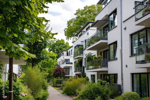 Modern Berlin Apartments with Balconies and Green Spaces: Urban Living at its Finest photo