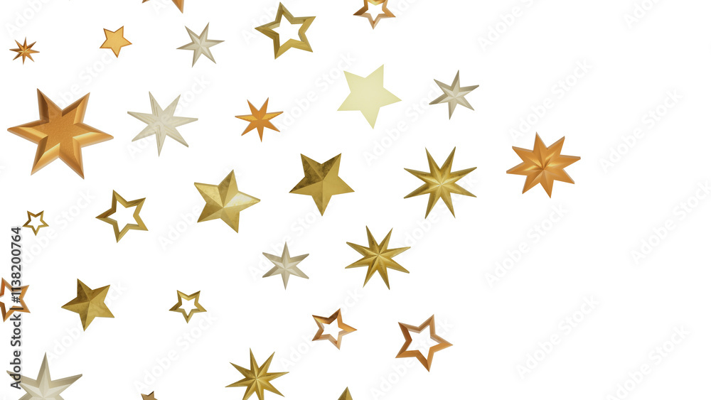 A beautiful background of golden stars on a black background. The stars are shining brightly and create a sense of magic and wonder. A beautiful background of golden stars on a black background. The stars are shining brightly and create a sense of magic and wonder.