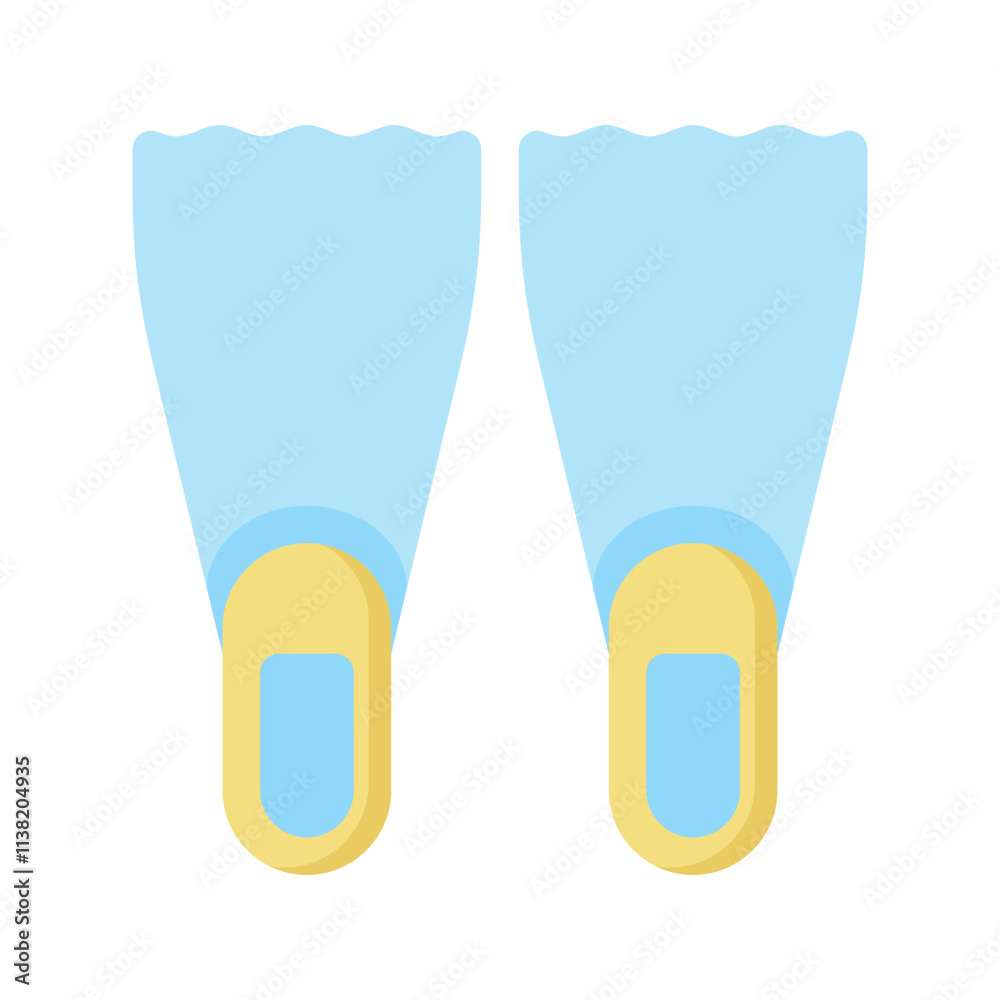 Snorkel Fins Icon Illustration Perfect for travel, vacation, and island themed projects. Snorkel Fins Icon Illustration Perfect for travel, vacation, and island themed projects.