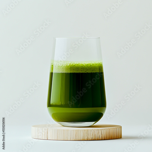 Matcha Tea with Green Juice: A Healthy Fusion photo