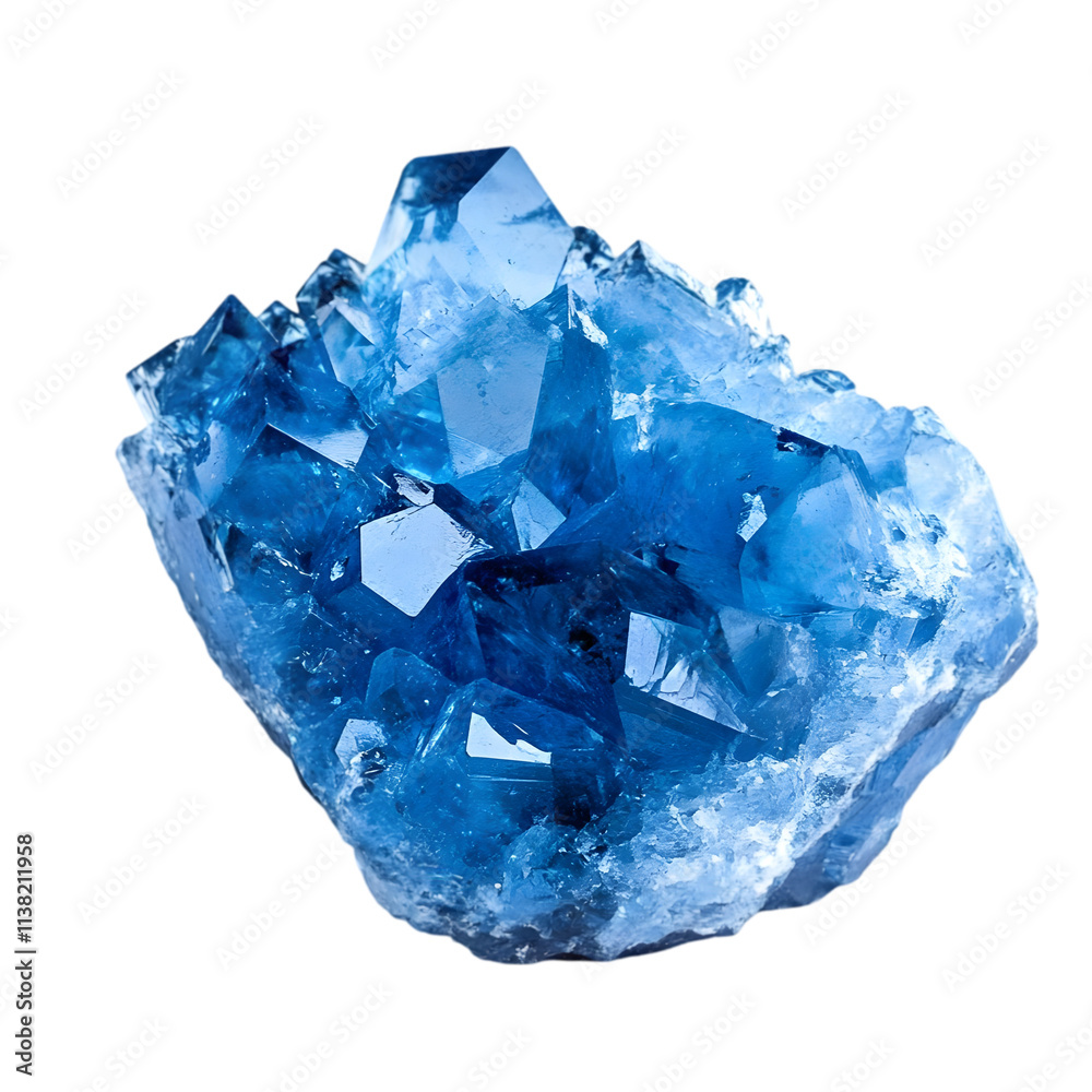 Obraz premium The Natural Beauty of Precious Stones isolated on white background