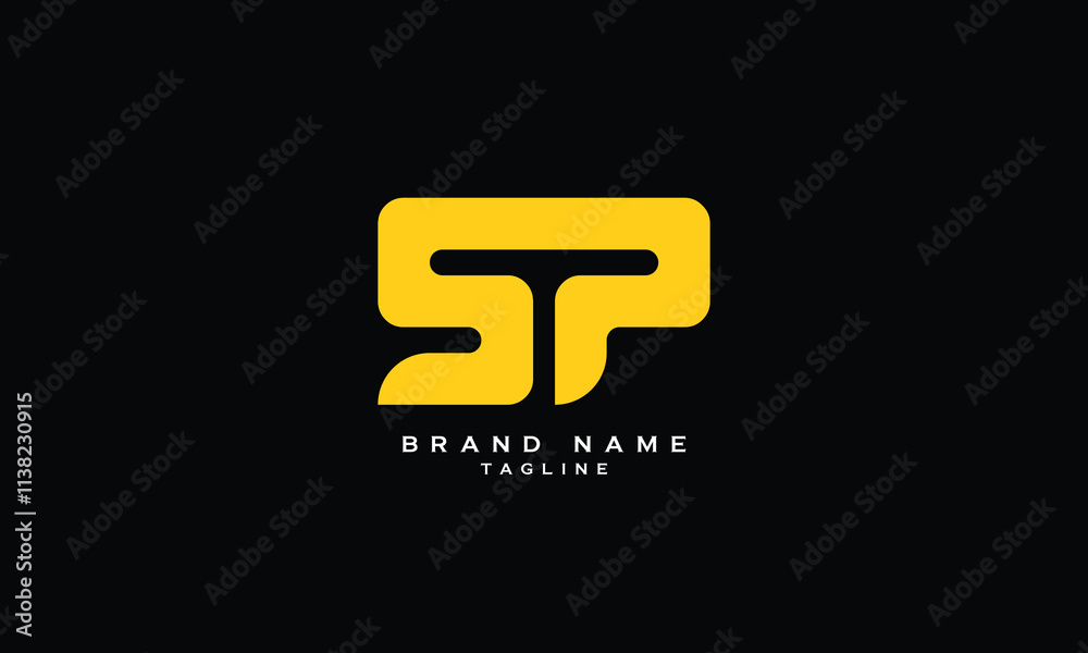 STP, SPT, TSP, TPS, PTS, PST, SP, PS, Abstract initial monogram letter alphabet logo design STP, SPT, TSP, TPS, PTS, PST, SP, PS, Abstract initial monogram letter alphabet logo design