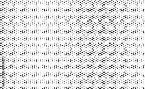 Abstract halftone gradient background. Faded grit texture. White and black pattern wallpaper. Retro triangle pixelated backdrop. Vector graphic design textured template