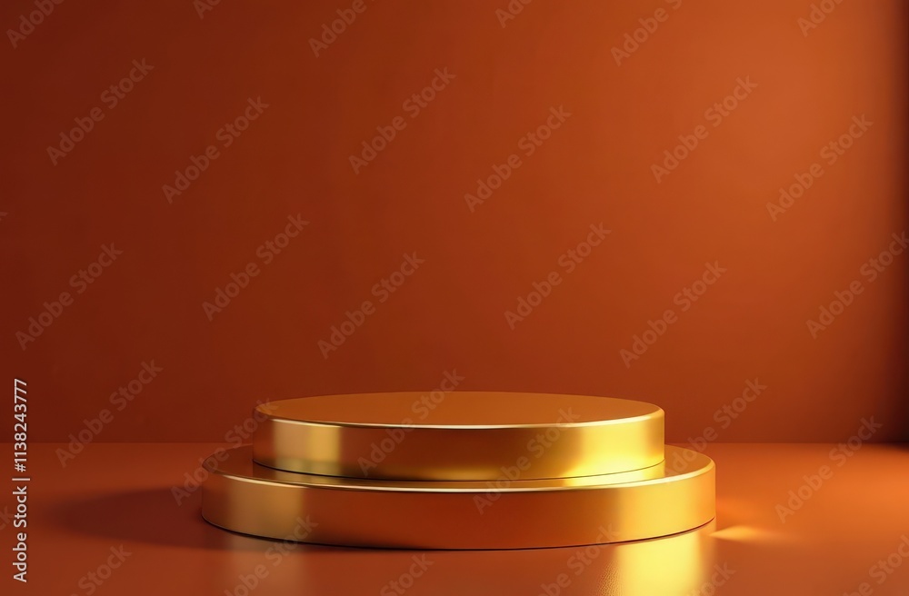 Golden podium background awards elegant light premium product cosmetic brown 3d sale Golden podium background awards elegant light premium product cosmetic brown 3d sale