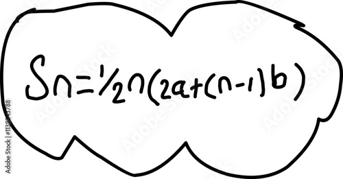 Arithmetic series formulas in mathematics. In mathematics, arithmetic sequences and series, also known as arithmetic sequences and series, are sequences that have a certain pattern