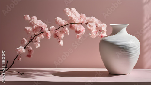 cherry blossom in a vase