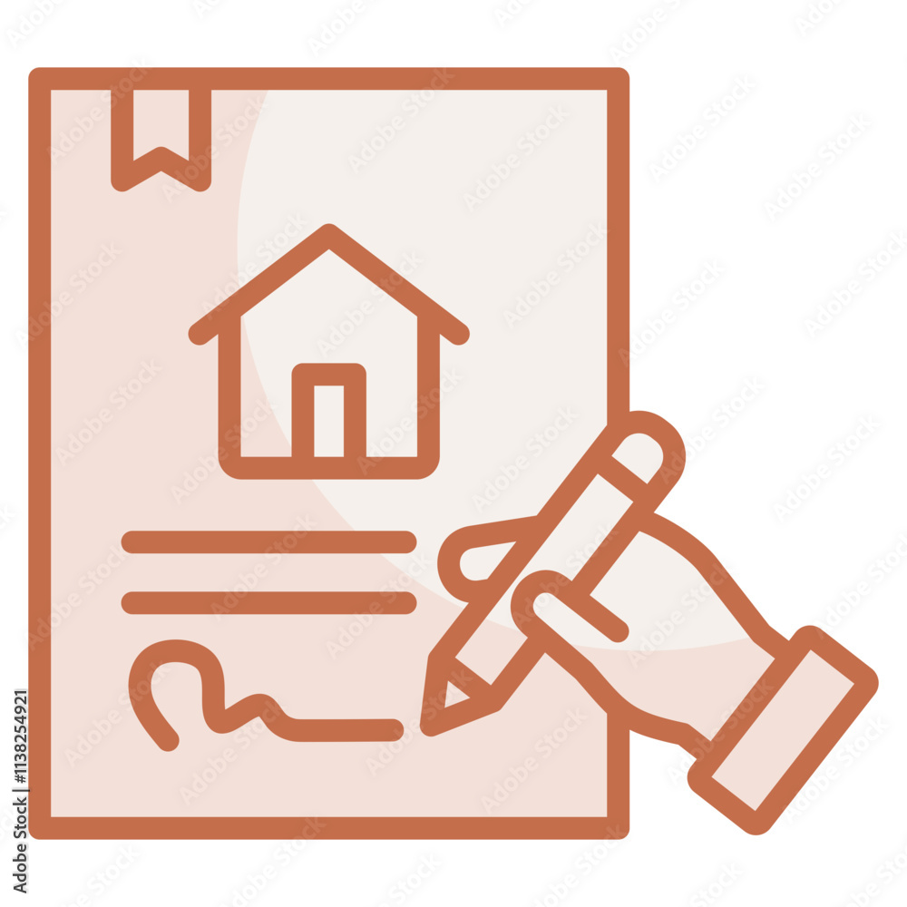 Contract Signing Icon Element For Design Contract Signing Icon Element For Design