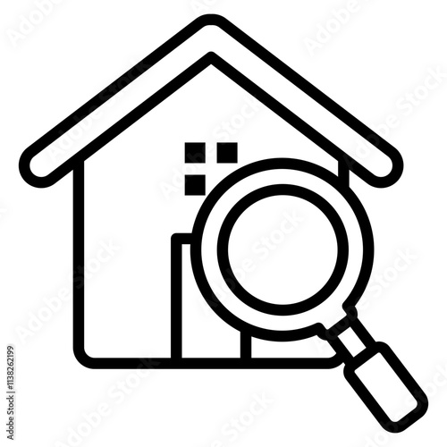 Investigate  Icon Element For Design