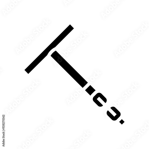 spark plug wrench car repair glyph icon vector. spark plug wrench car repair sign. isolated symbol illustration