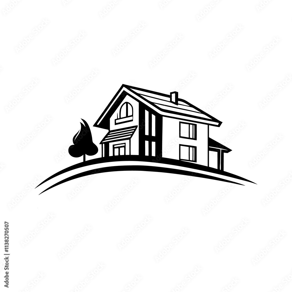 Key to Home Elegant Logo Concepts Key to Home Elegant Logo Concepts