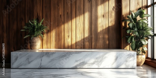 Marble Minimalism: Sunlit M...