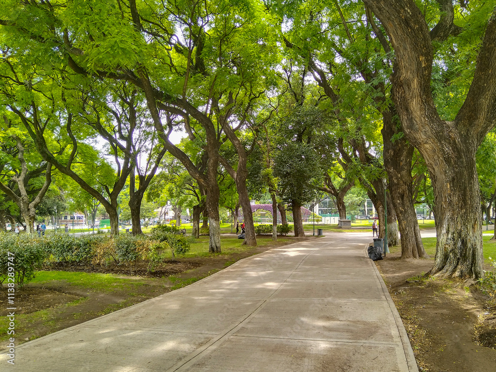 De los patricios park, buenos aires district, argentina De los patricios park, buenos aires district, argentina