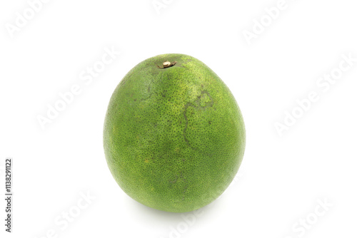 Fototapeta Naklejka Na Ścianę i Meble -  pomelo fruit isolated on white background.  citrus fruits.
