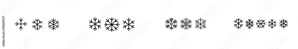 A collection of grunge lino cut snowflake stamps, featuring distressed textures, blank geometric shapes, and modern illustrations. A collection of grunge lino cut snowflake stamps, featuring distressed textures, blank geometric shapes, and modern illustrations.