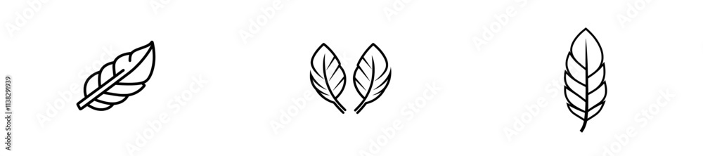 A detailed feather sketch, isolated on a white background, in a vintage hand-drawn ink style. A detailed feather sketch, isolated on a white background, in a vintage hand-drawn ink style.