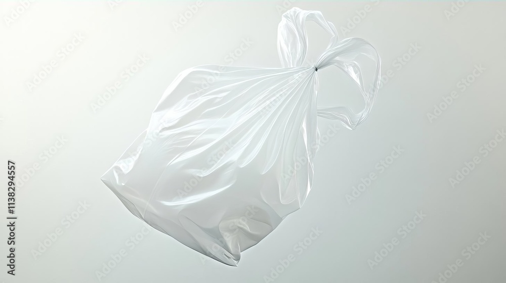White Plastic Bag: A Study in Form and Light White Plastic Bag: A Study in Form and Light