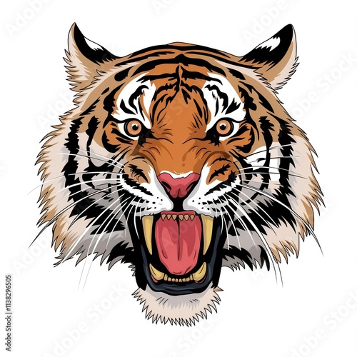 head of tiger