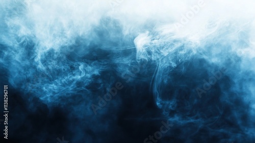 a close up of a smoke cloud in the air