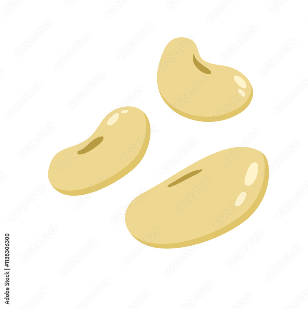 Soybean vector Soybean vector