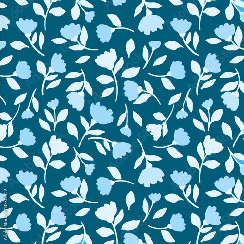 Pattern Seamless Design Fabric Textile Vector