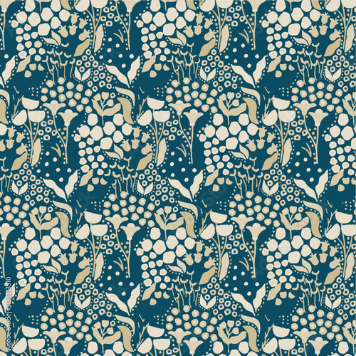 Pattern Seamless Design Fabric Textile Vector