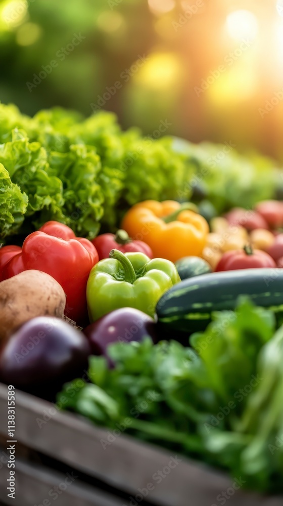 Fresh Organic Vegetables Harvest Farmers Market Produce Fresh Organic Vegetables Harvest Farmers Market Produce