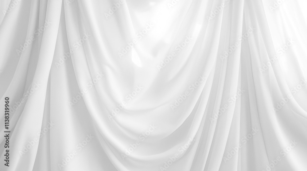 Soft white curtains background for graphic design or wallpaper. Soft white curtains background for graphic design or wallpaper.