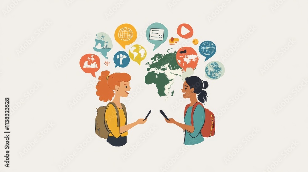 Man use smartphone with Translator app,Translator app, language course and e-learning concept. translation or translate on the mobile app worldwide language conversation speaking concept.
Man use smartphone with Translator app,Translator app, language course and e-learning concept. translation or translate on the mobile app worldwide language conversation speaking concept.