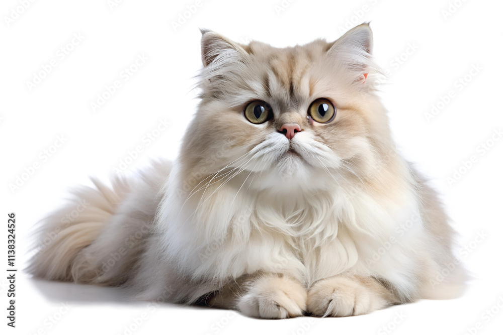 british kitten on white british kitten on white