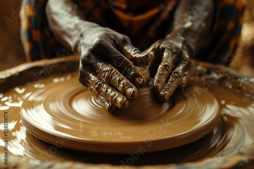 Sculpting clay with precision photo