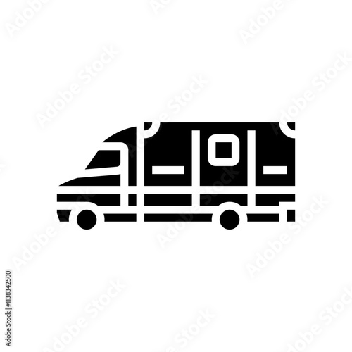 ambulance fracture injury glyph icon vector. ambulance fracture injury sign. isolated symbol illustration