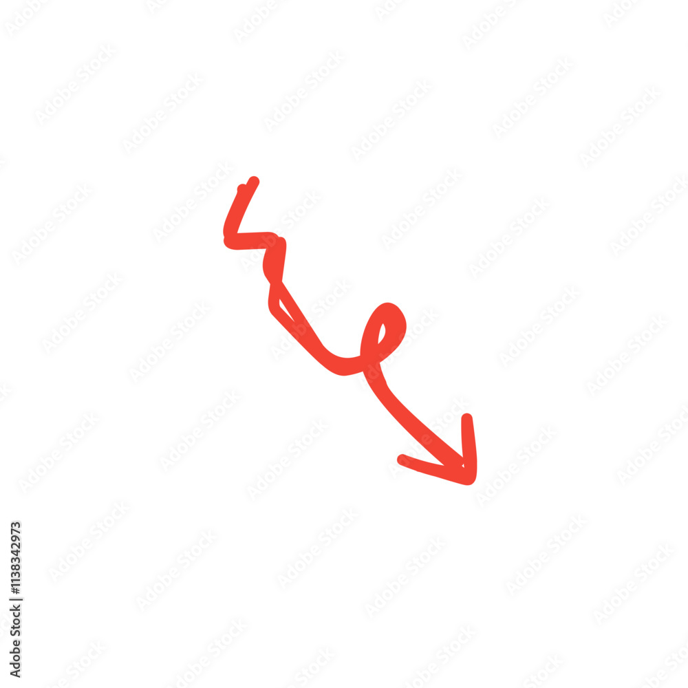 Arrow brush stroke Arrow brush stroke