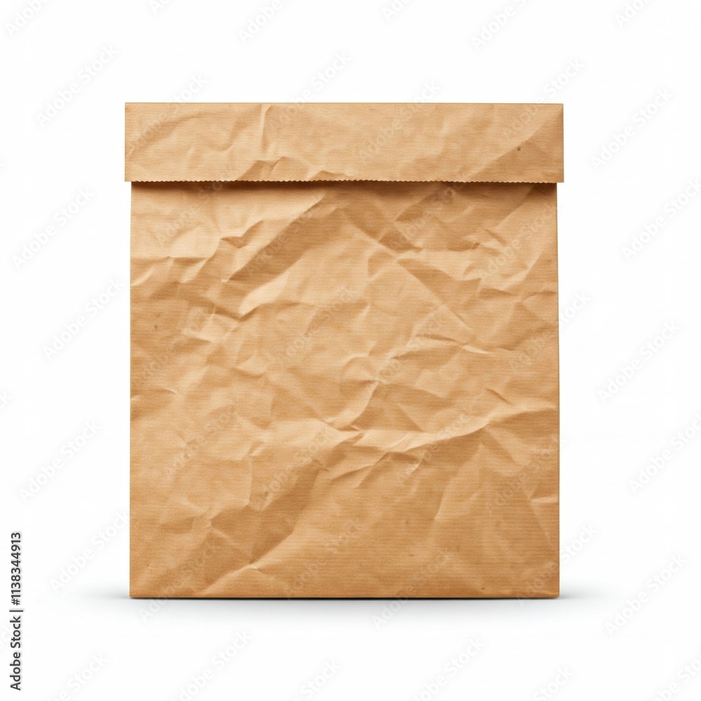 blank wrinkle brown paper, bakery or Food Wrapping paper clipart object, isolated transparent background blank wrinkle brown paper, bakery or Food Wrapping paper clipart object, isolated transparent background