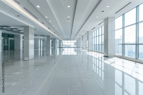 Commercial Flooring. Modern Interior Design for Corporate Office Space