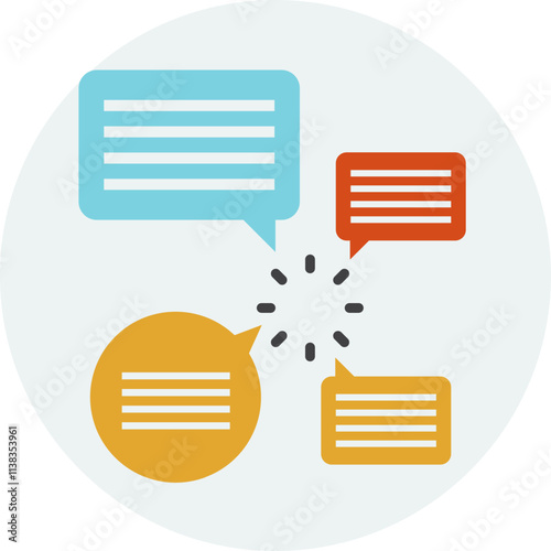 Business people and teamwork web icons in line style. Business, teamwork, leadership, manager. Vector illustration