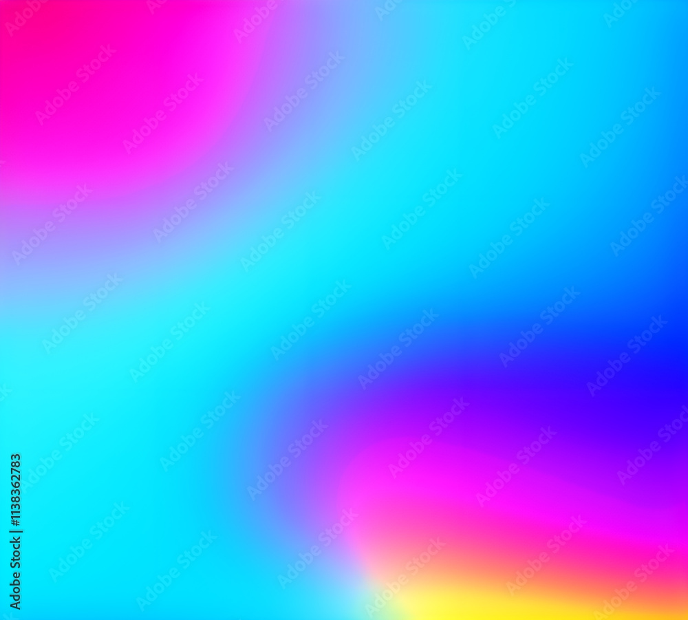 Fototapeta premium Liquid gradient mesh. Abstract wavy background. Color blend. Modern blurred texture. Liquid vibrant color flow. Template for posters, ad banners, brochures, flyers, covers. 8k quality. generative AI