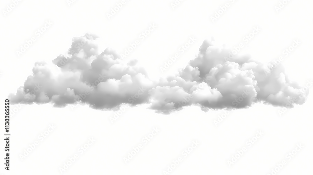 White clouds isolated on white or transparent png. Isolated. Illustration White clouds isolated on white or transparent png. Isolated. Illustration