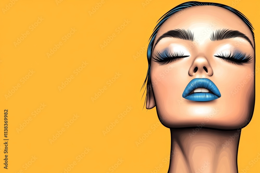 A soft gradient background with minimalist eyelashes drawn in sleek, modern lines A soft gradient background with minimalist eyelashes drawn in sleek, modern lines