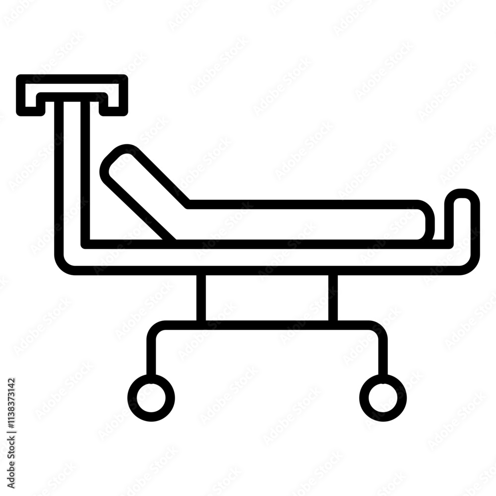 Hospital Bed icon Hospital Bed icon